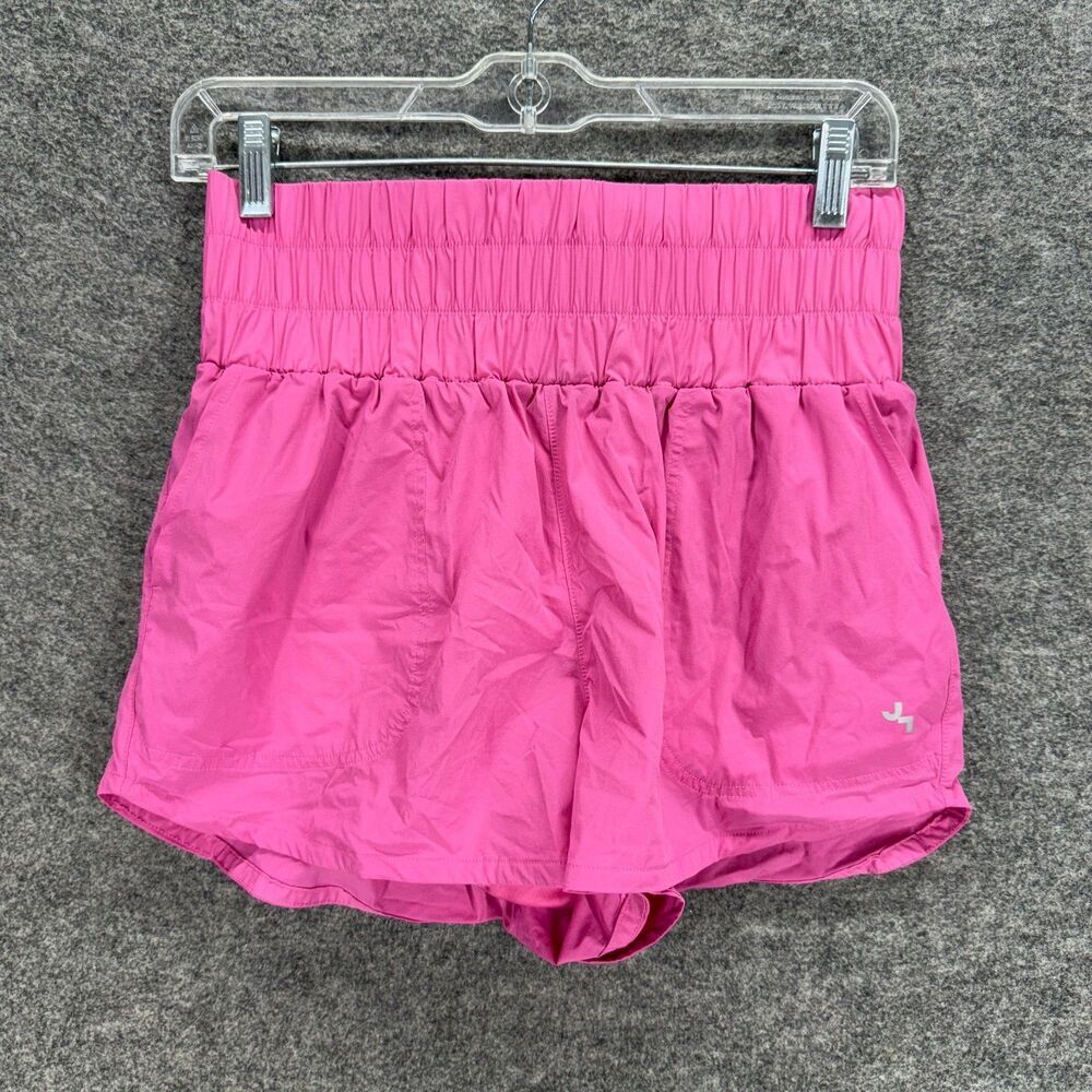 Joy Lab Shorts Girls XS Pink High Rise Pull On Chino Elastic Waist Pockets